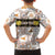 Personalized Sicilia National Symbols With Mosaic Motifs Family Matching Off The Shoulder Long Sleeve Dress and Hawaiian Shirt