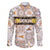 Personalized Sicilia National Symbols With Mosaic Motifs Family Matching Off The Shoulder Long Sleeve Dress and Hawaiian Shirt