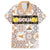 Personalized Sicilia National Symbols With Mosaic Motifs Family Matching Off Shoulder Maxi Dress and Hawaiian Shirt