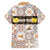 Personalized Sicilia National Symbols With Mosaic Motifs Family Matching Off Shoulder Maxi Dress and Hawaiian Shirt