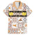 Personalized Sicilia National Symbols With Mosaic Motifs Family Matching Short Sleeve Bodycon Dress and Hawaiian Shirt