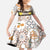 Personalized Sicilia National Symbols With Mosaic Motifs Family Matching Summer Maxi Dress and Hawaiian Shirt