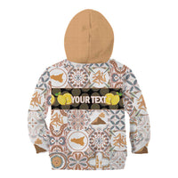 Personalized Sicilia National Symbols With Mosaic Motifs Kid Hoodie