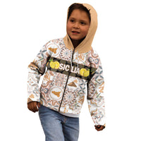 Personalized Sicilia National Symbols With Mosaic Motifs Kid Hoodie
