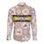 Personalized Sicilia National Symbols With Mosaic Motifs Long Sleeve Button Shirt
