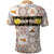 Personalized Sicilia National Symbols With Mosaic Motifs Polo Shirt