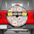 Personalized Sicilia National Symbols With Mosaic Motifs Spare Tire Cover