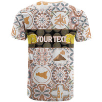 Personalized Sicilia National Symbols With Mosaic Motifs T Shirt