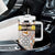 Personalized Sicilia National Symbols With Mosaic Motifs Tumbler With Handle
