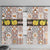 Personalized Sicilia National Symbols With Mosaic Motifs Window Curtain