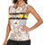 Personalized Sicilia National Symbols With Mosaic Motifs Women Sleeveless Polo Shirt