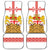 Personalised Georgia Independence Day Car Mats Sameba Cathedral Borjgali Folk Pattern