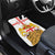 Personalised Georgia Independence Day Car Mats Sameba Cathedral Borjgali Folk Pattern