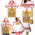 Personalised Georgia Independence Day Family Matching Mermaid Dress and Hawaiian Shirt Sameba Cathedral Borjgali Folk Pattern