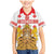 Personalised Georgia Independence Day Family Matching Mermaid Dress and Hawaiian Shirt Sameba Cathedral Borjgali Folk Pattern