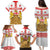Personalised Georgia Independence Day Family Matching Puletasi and Hawaiian Shirt Sameba Cathedral Borjgali Folk Pattern
