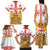 Personalised Georgia Independence Day Family Matching Tank Maxi Dress and Hawaiian Shirt Sameba Cathedral Borjgali Folk Pattern