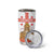 Personalised Georgia Independence Day Tumbler Cup Sameba Cathedral Borjgali Folk Pattern