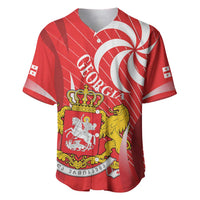 Georgia Independence Day Baseball Jersey Borjgalo With Coat Of Arms