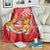 Georgia Independence Day Blanket Borjgalo With Coat Of Arms