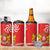 Georgia Independence Day 4 in 1 Can Cooler Tumbler Borjgalo With Coat Of Arms