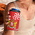 Georgia Independence Day 4 in 1 Can Cooler Tumbler Borjgalo With Coat Of Arms