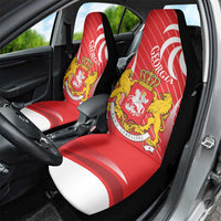 Georgia Independence Day Car Seat Cover Borjgalo With Coat Of Arms