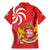 Georgia Independence Day Family Matching Mermaid Dress and Hawaiian Shirt Borjgalo With Coat Of Arms