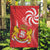 Georgia Independence Day Garden Flag Borjgalo With Coat Of Arms