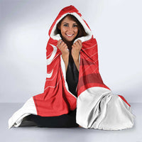 Georgia Independence Day Hooded Blanket Borjgalo With Coat Of Arms
