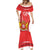 Georgia Independence Day Mermaid Dress Borjgalo With Coat Of Arms