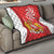 Georgia Independence Day Quilt Borjgalo With Coat Of Arms