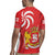 Georgia Independence Day Rugby Jersey Borjgalo With Coat Of Arms
