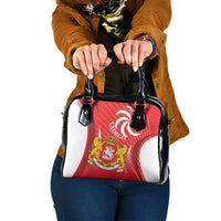 Georgia Independence Day Shoulder Handbag Borjgalo With Coat Of Arms