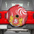 Georgia Independence Day Spare Tire Cover Borjgalo With Coat Of Arms