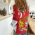 Georgia Independence Day Women Casual Shirt Borjgalo With Coat Of Arms