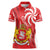 Georgia Independence Day Women Polo Shirt Borjgalo With Coat Of Arms