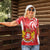 Georgia Independence Day Women Polo Shirt Borjgalo With Coat Of Arms