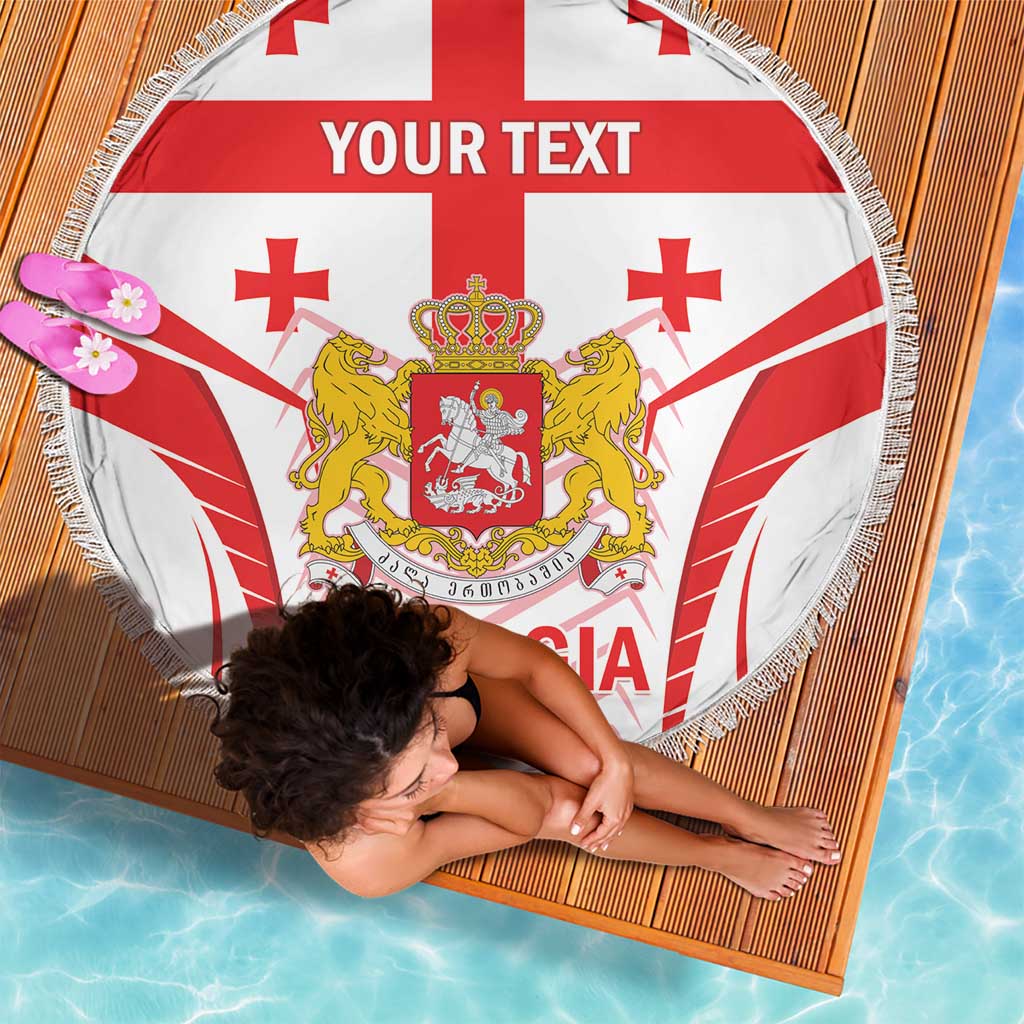 Custom Georgia Football Beach Blanket Come On Georgian