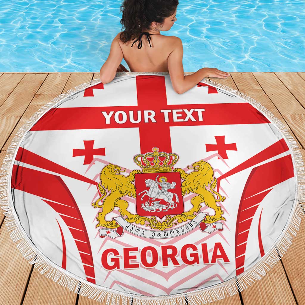 Custom Georgia Football Beach Blanket Come On Georgian
