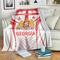 Custom Georgia Football Blanket Come On Georgian