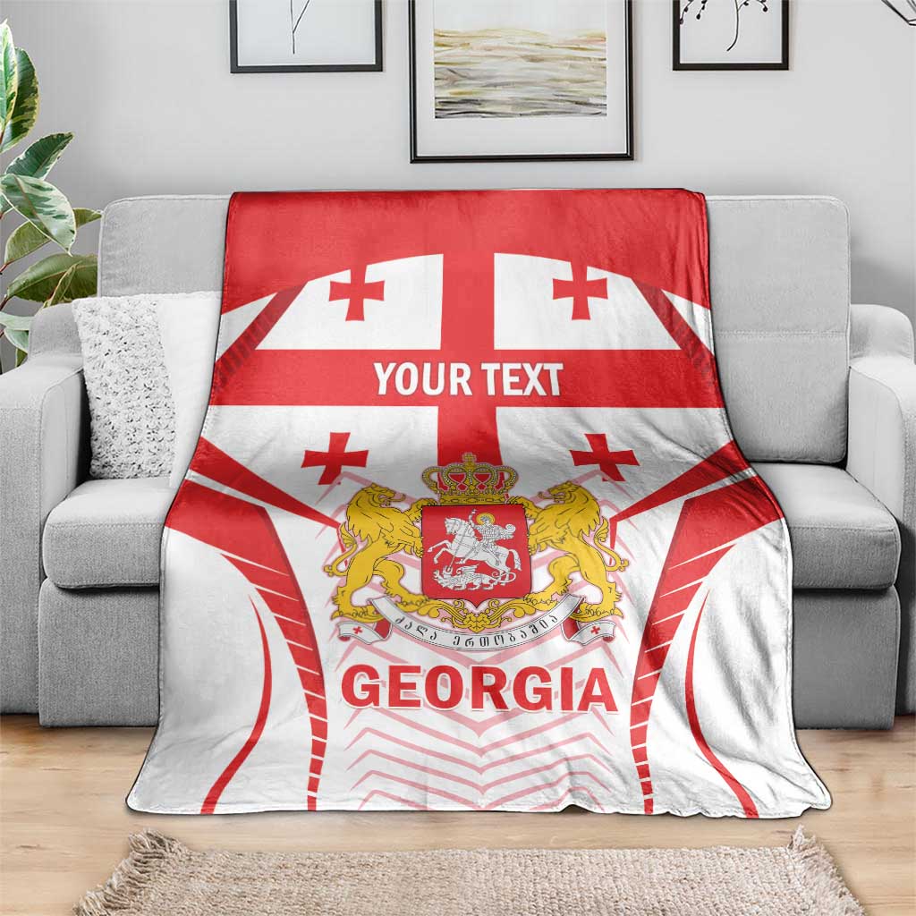 Custom Georgia Football Blanket Come On Georgian