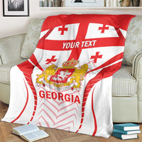 Custom Georgia Football Blanket Come On Georgian