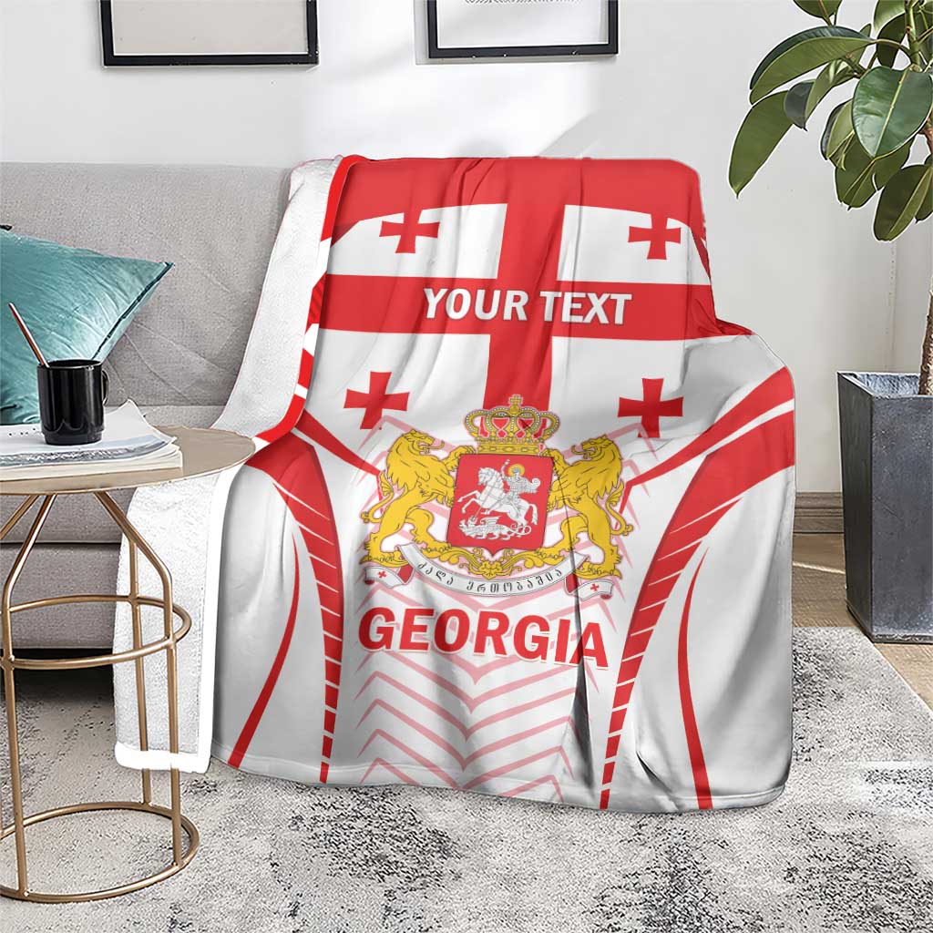 Custom Georgia Football Blanket Come On Georgian