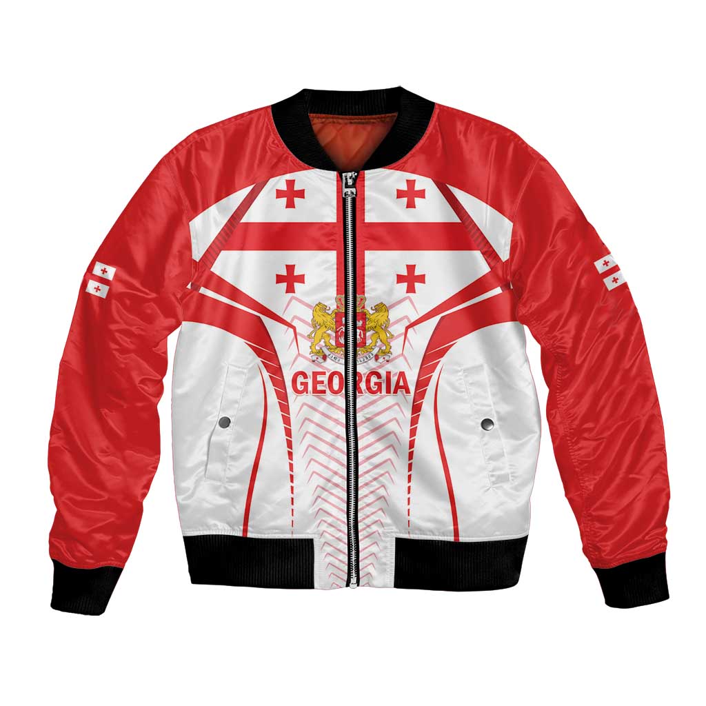 Custom Georgia Football Bomber Jacket Come On Georgian
