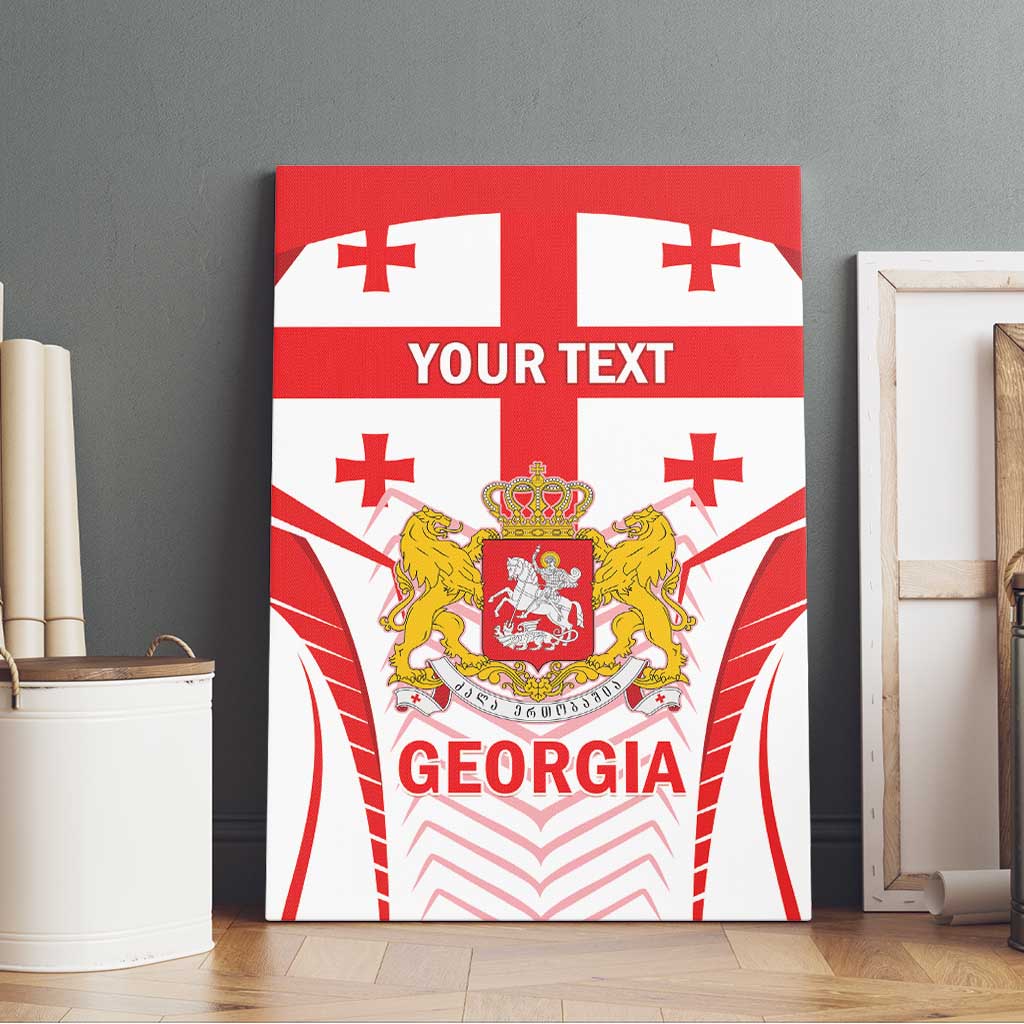 Custom Georgia Football Canvas Wall Art Come On Georgian