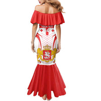 Custom Georgia Football Family Matching Mermaid Dress and Hawaiian Shirt Come On Georgian