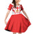 Custom Georgia Football Family Matching Off Shoulder Short Dress and Hawaiian Shirt Come On Georgian