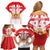 Custom Georgia Football Family Matching Off Shoulder Short Dress and Hawaiian Shirt Come On Georgian