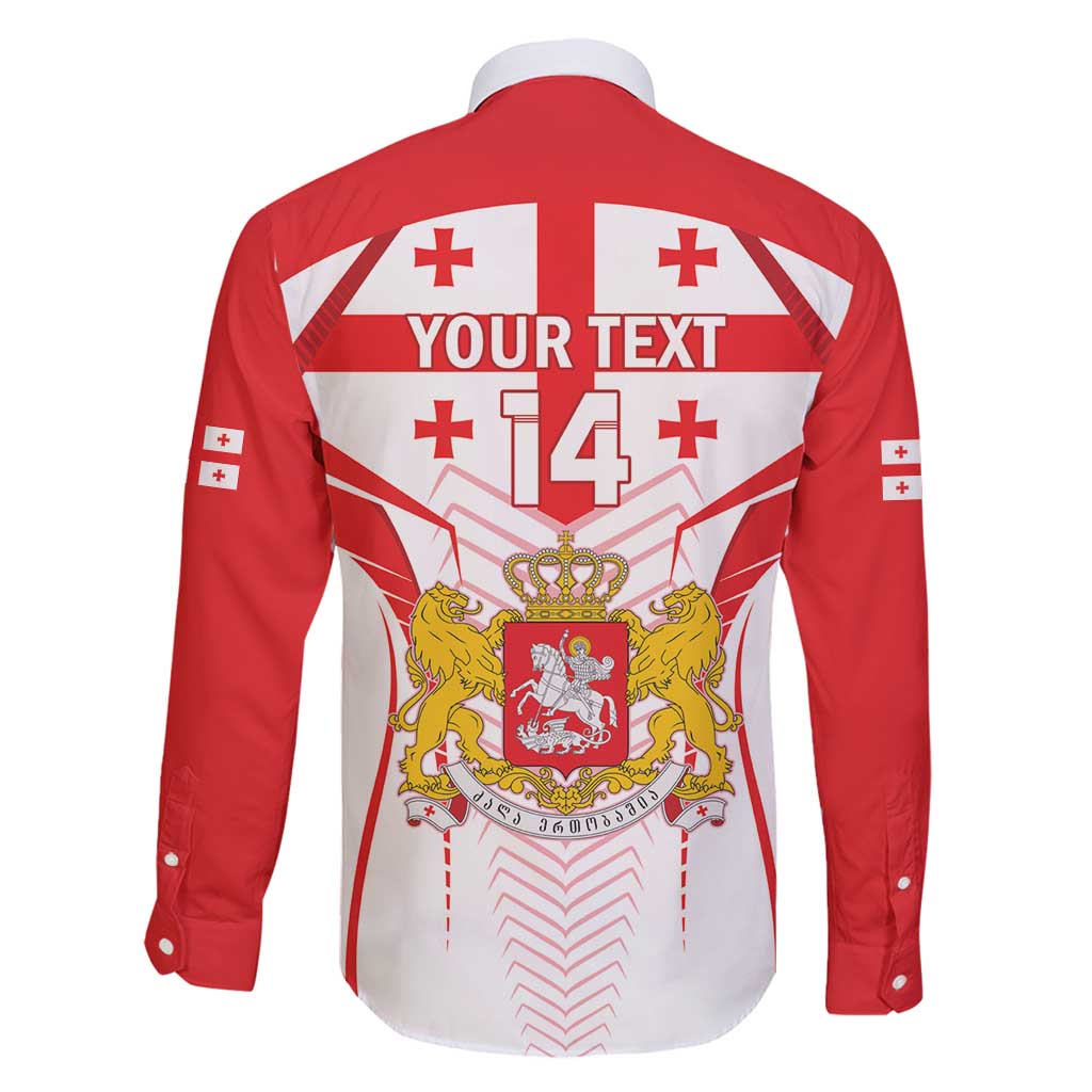 Custom Georgia Football Family Matching Puletasi and Hawaiian Shirt Come On Georgian